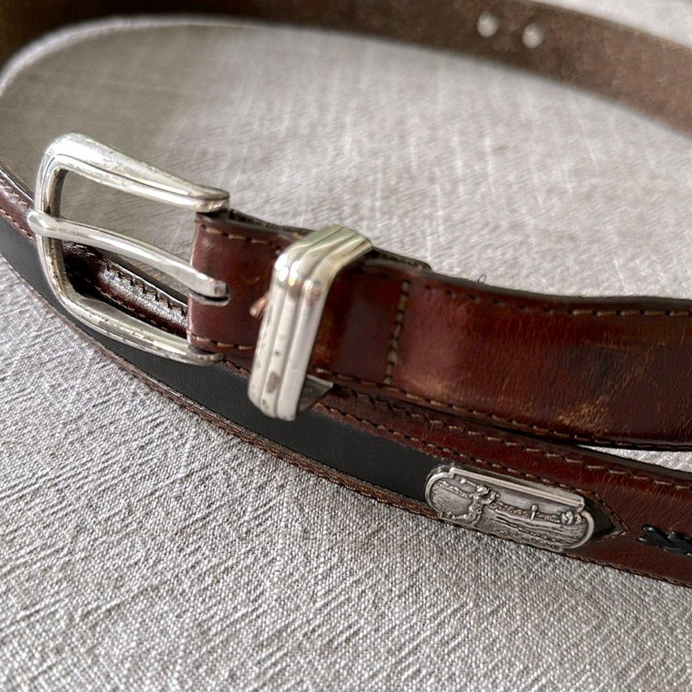 VINTAGE ⛳️GOLF⛳️ Belt - Brighton ONYX